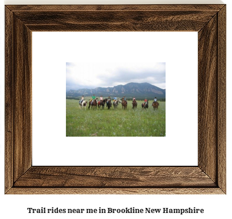 trail rides near me in Brookline, New Hampshire